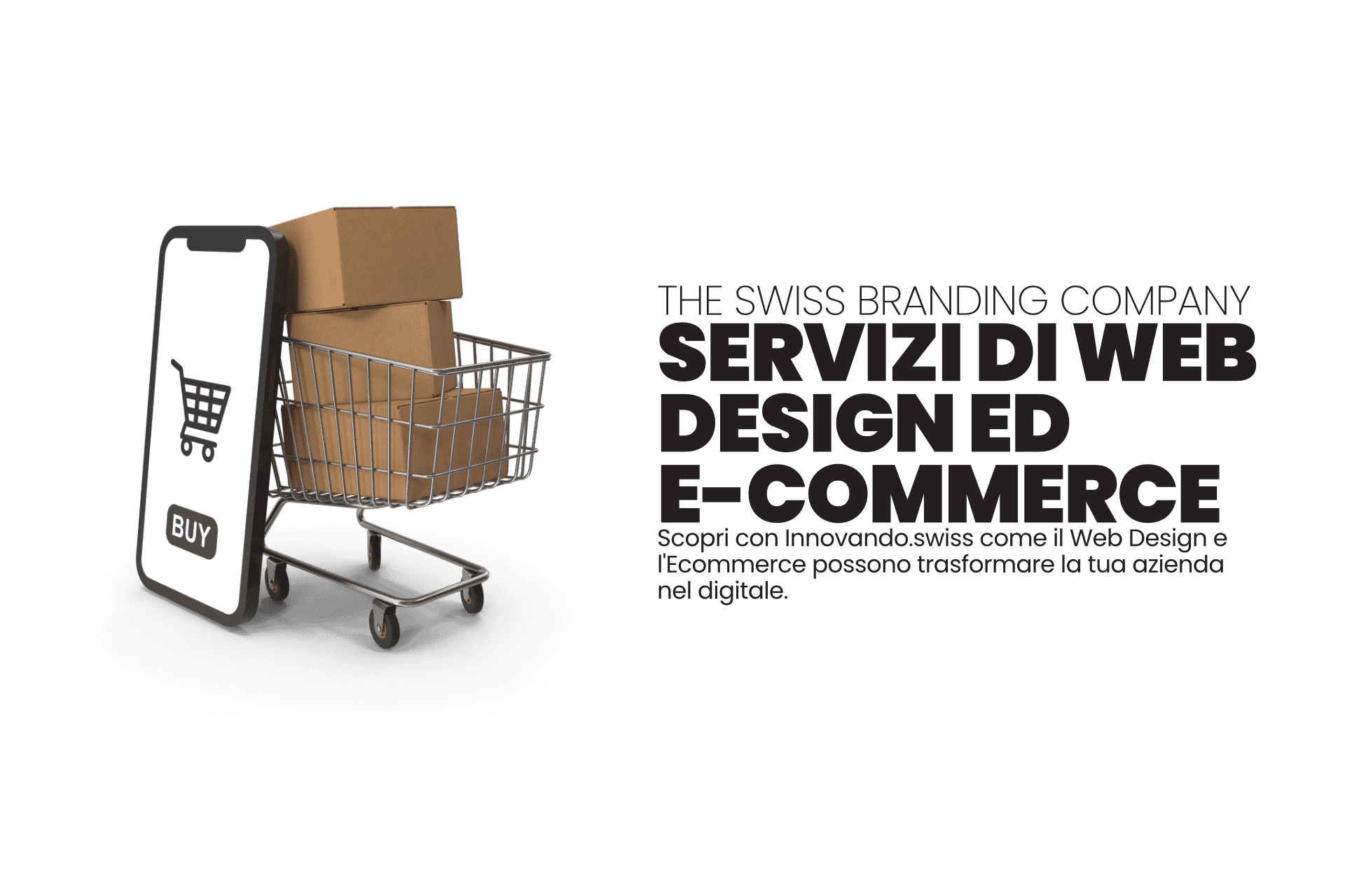 Scopri con Innovando.swiss come il Web Design e l'Ecommerce possono trasformare la tua azienda nel digitale.